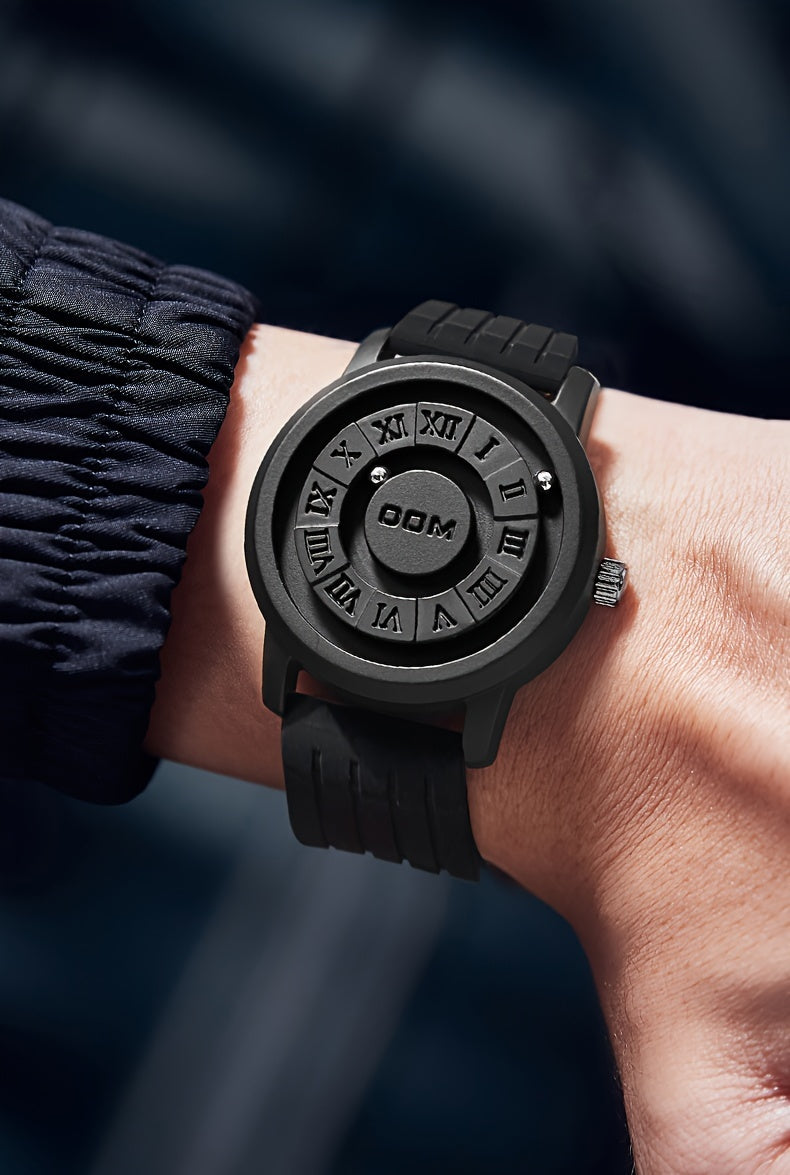 ساعات يد بحزام من السيليكون ومينا من الفولاذ المقاوم للصدأ، هدايا مثالية للنساء والرجال