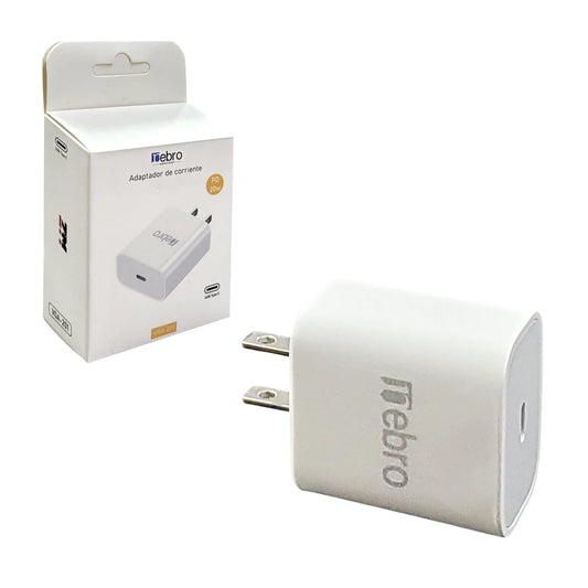 Nebro 20W Solar Charger Cube QC3.0 Light Features USB Type-C/VGA201 Port for Short Circuit Android Phones Earphones EU US UK