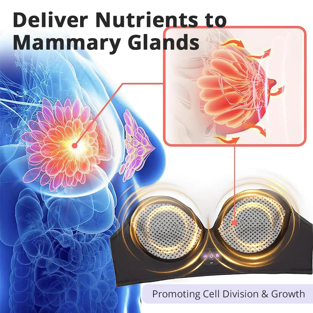 Bra Enlargement Breast Massager Wireless Chest Enhance Vibration Massage Machine Beauty And Personal Care Nursing Instrument