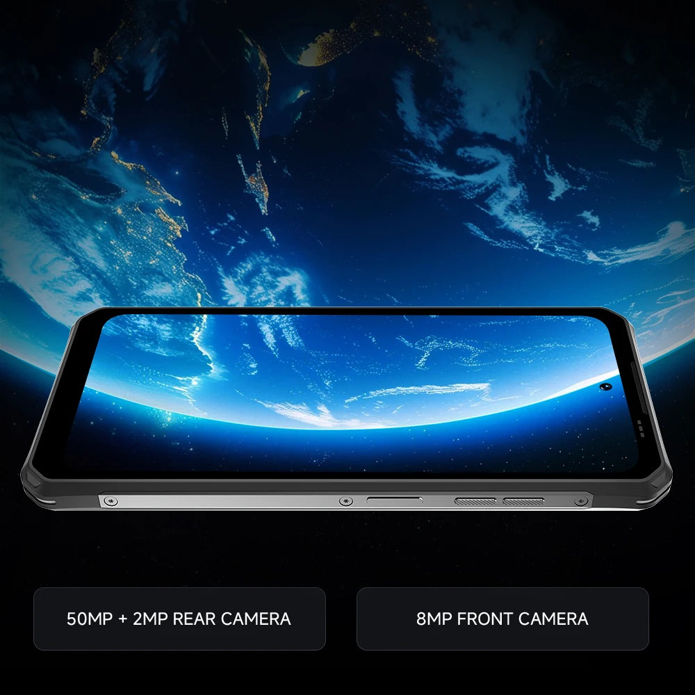 هاتف LAGENIO Panther 1 الذكي المتين بنظام Android 15 4GB+128GB هاتف محمول 13MP 5150mAh 18W 6.7 "HD هاتف محمول فائق النحافة 4G NFC