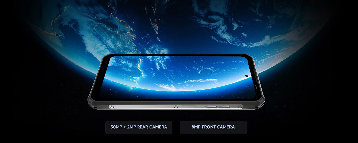 هاتف LAGENIO Panther 1 الذكي المتين بنظام Android 15 4GB+128GB هاتف محمول 13MP 5150mAh 18W 6.7 "HD هاتف محمول فائق النحافة 4G NFC