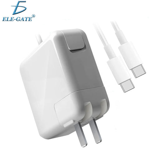 Macbook 29W Type C Charger Power Delivery Adapter Short Circuit Protection Android Phones Earphones Batteries AC EU/US