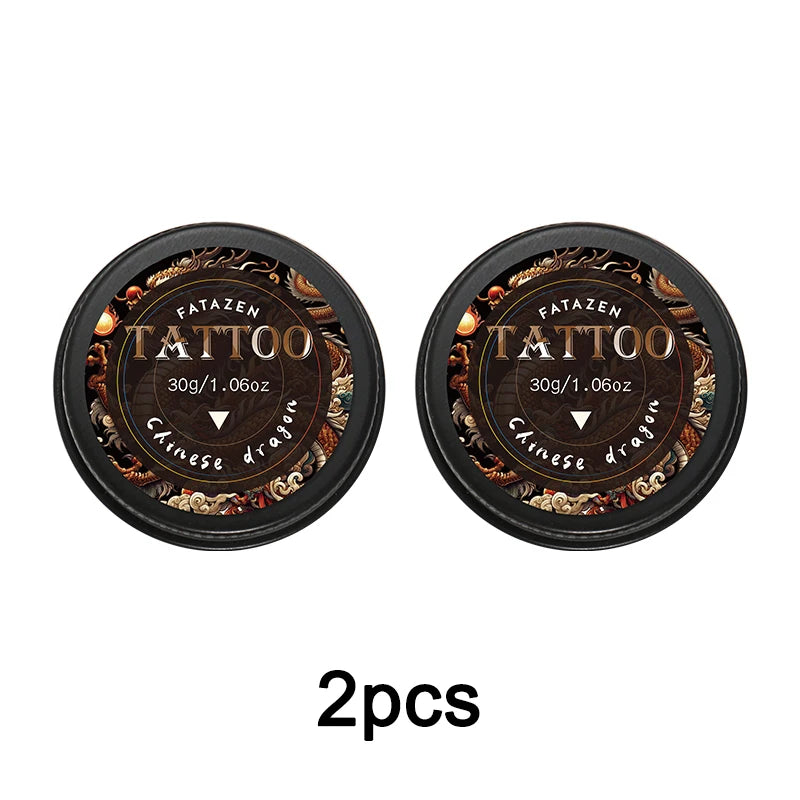 30 جرام من بلسم العناية بالوشم، كريم مرطب ومغذي طبيعي، يعزز اللون ويحميه، لطيف وغير مهيج