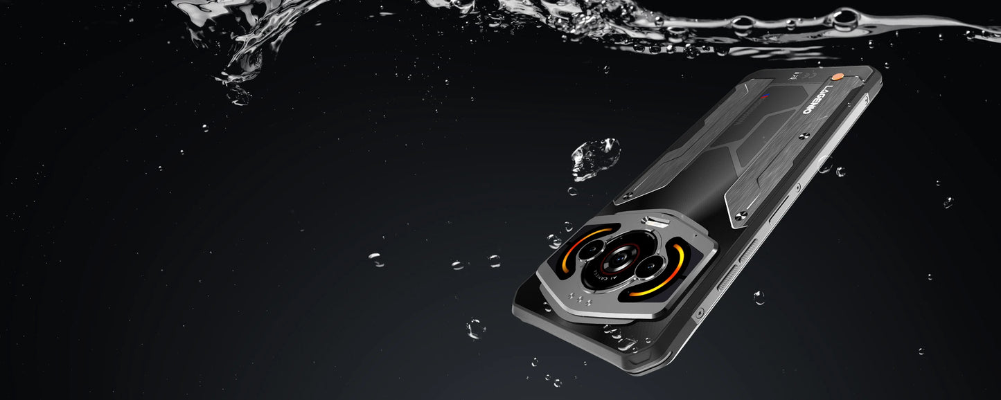 هاتف LAGENIO Panther 1 الذكي المتين بنظام Android 15 4GB+128GB هاتف محمول 13MP 5150mAh 18W 6.7 "HD هاتف محمول فائق النحافة 4G NFC