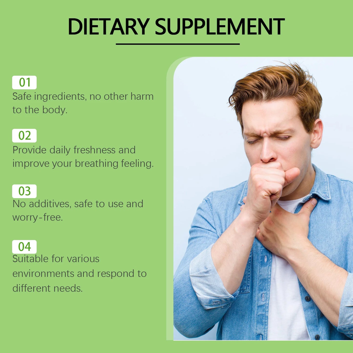 60ml Googeer Mullein Oral Supplement Support Cardio Brain Health Respiratory Comfort Anti Aging Metabolic Boost Heart Wellness