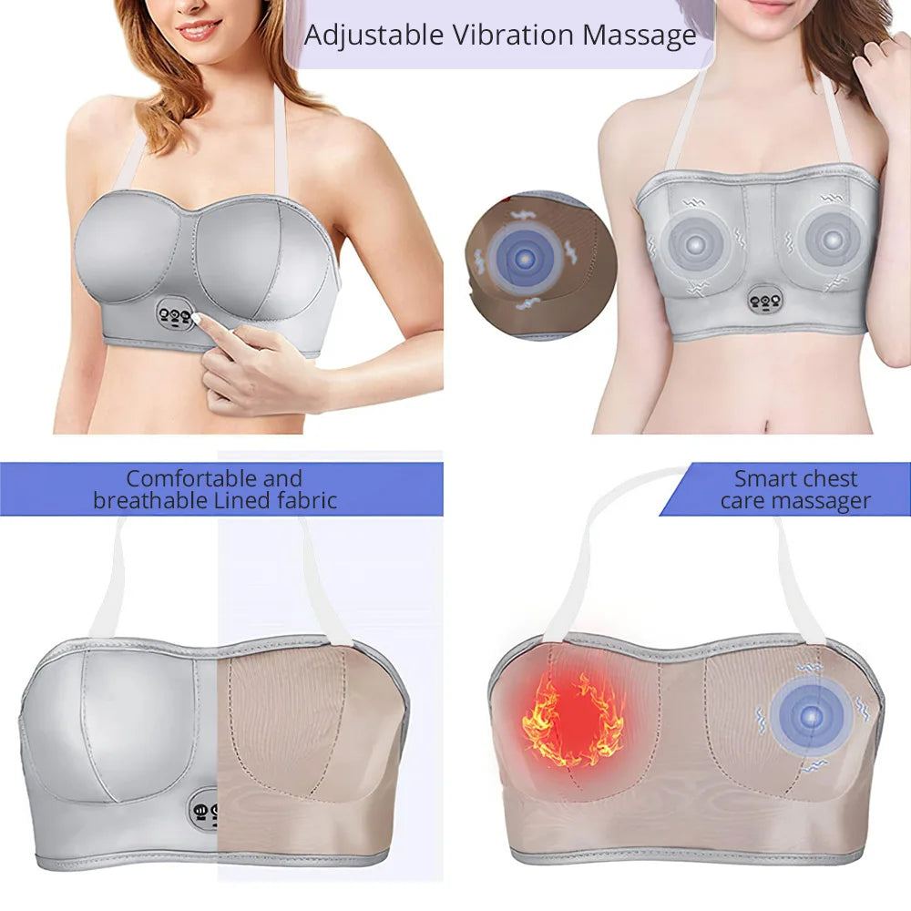 Bra Enlargement Breast Massager Wireless Chest Enhance Vibration Massage Machine Beauty And Personal Care Nursing Instrument