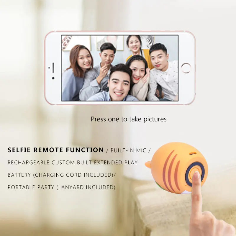 Bluetooth Speaker Outdoor Audio Pet Mini TWS Party Speaker Cartoon Animal Speaker Christmas The Best Choice for a Child's Gift