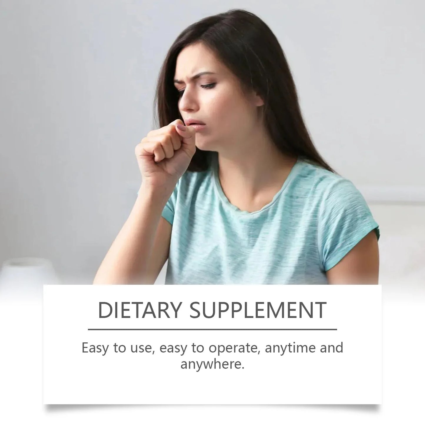 60ml Googeer Mullein Oral Supplement Support Cardio Brain Health Respiratory Comfort Anti Aging Metabolic Boost Heart Wellness