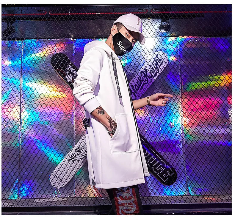 جاكيت رجالي موضة ربيع خريف ملابس الشارع الكاجوال جاكيت بغطاء للرأس ملابس رجالية جاكيت بومبر معطف رجالي مقاوم للرياح ملابس خارجية للرجال