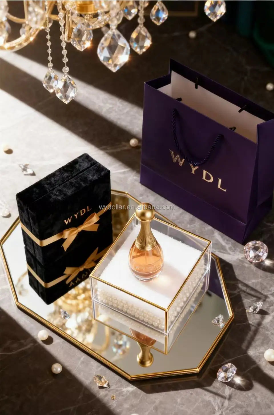 N Original WYDL Luxury Perfume, High-end Limited Edition, Rich & Layered Floral Fragrance, Sophisticated Golden Bottle for Men