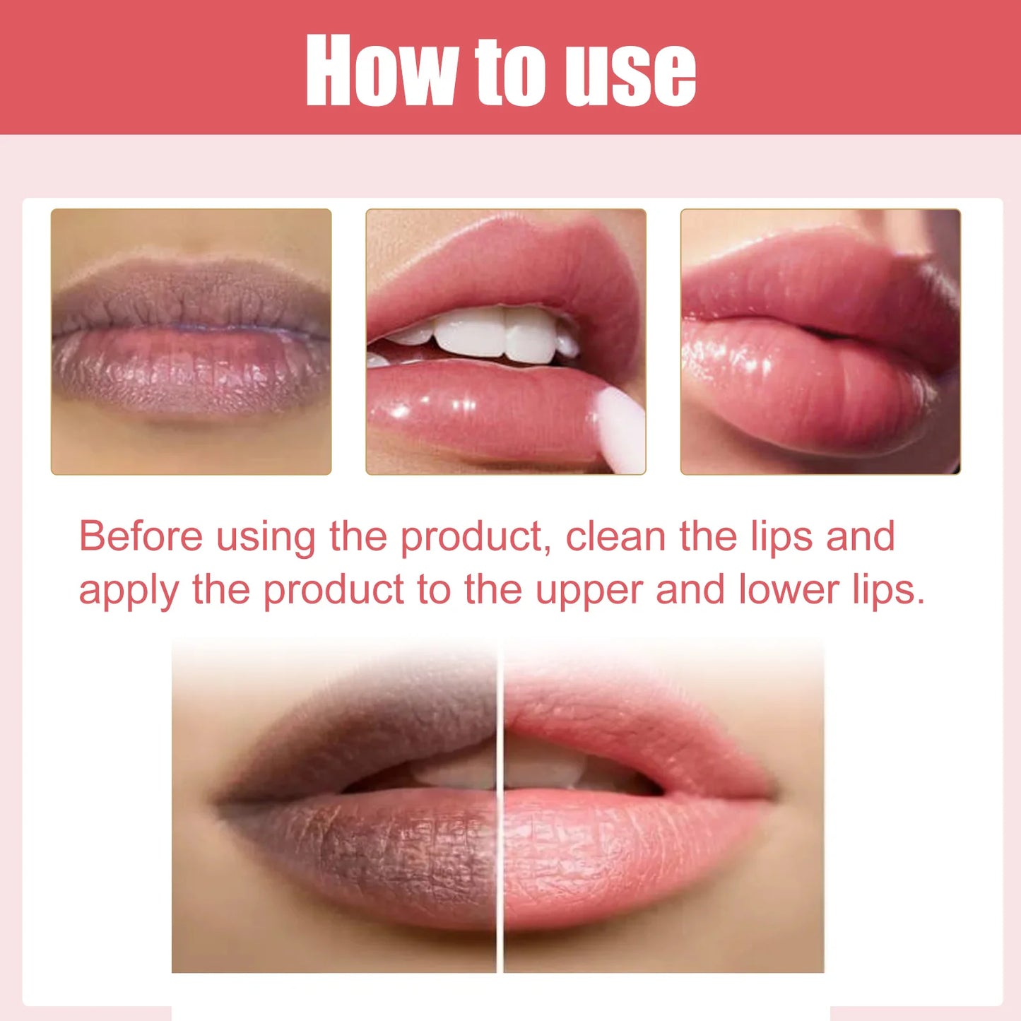 EELHOE Moisturizing and Brightening Lip Balm Anti-Crack Skin Repair Lip Gloss for Hydrating Lips Makeup Products