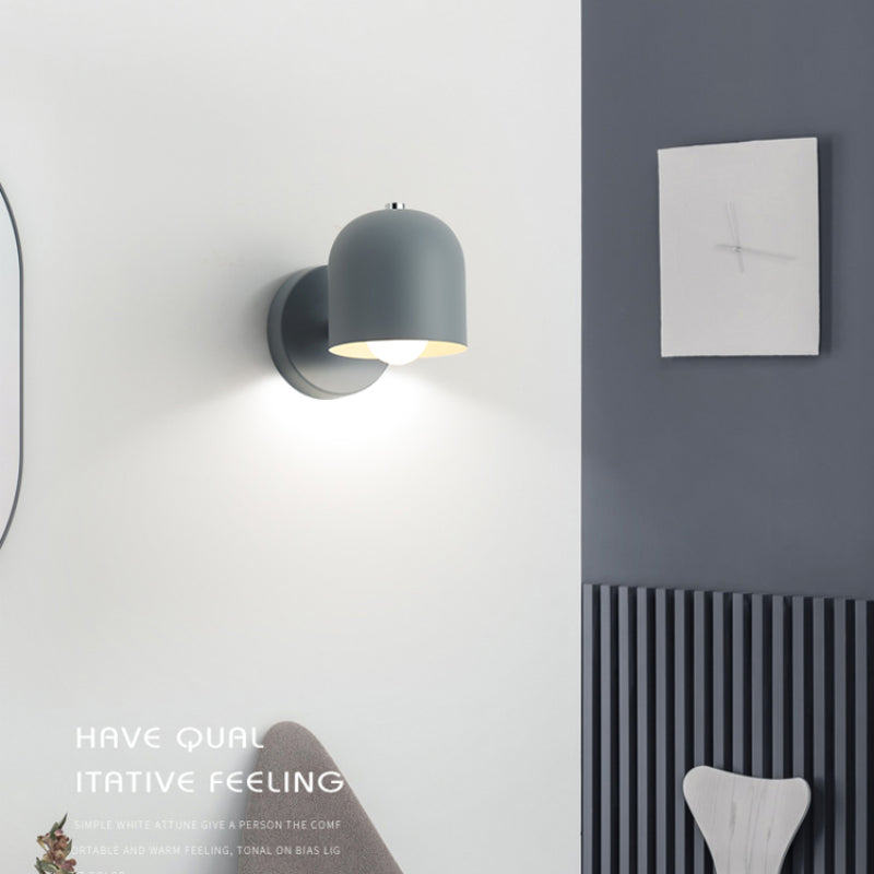 LED Bedside Wall Lamp Bedroom Living Room Modern Minimalist Balcony Aisle Nordic Reading Light Background Interior Wall Light