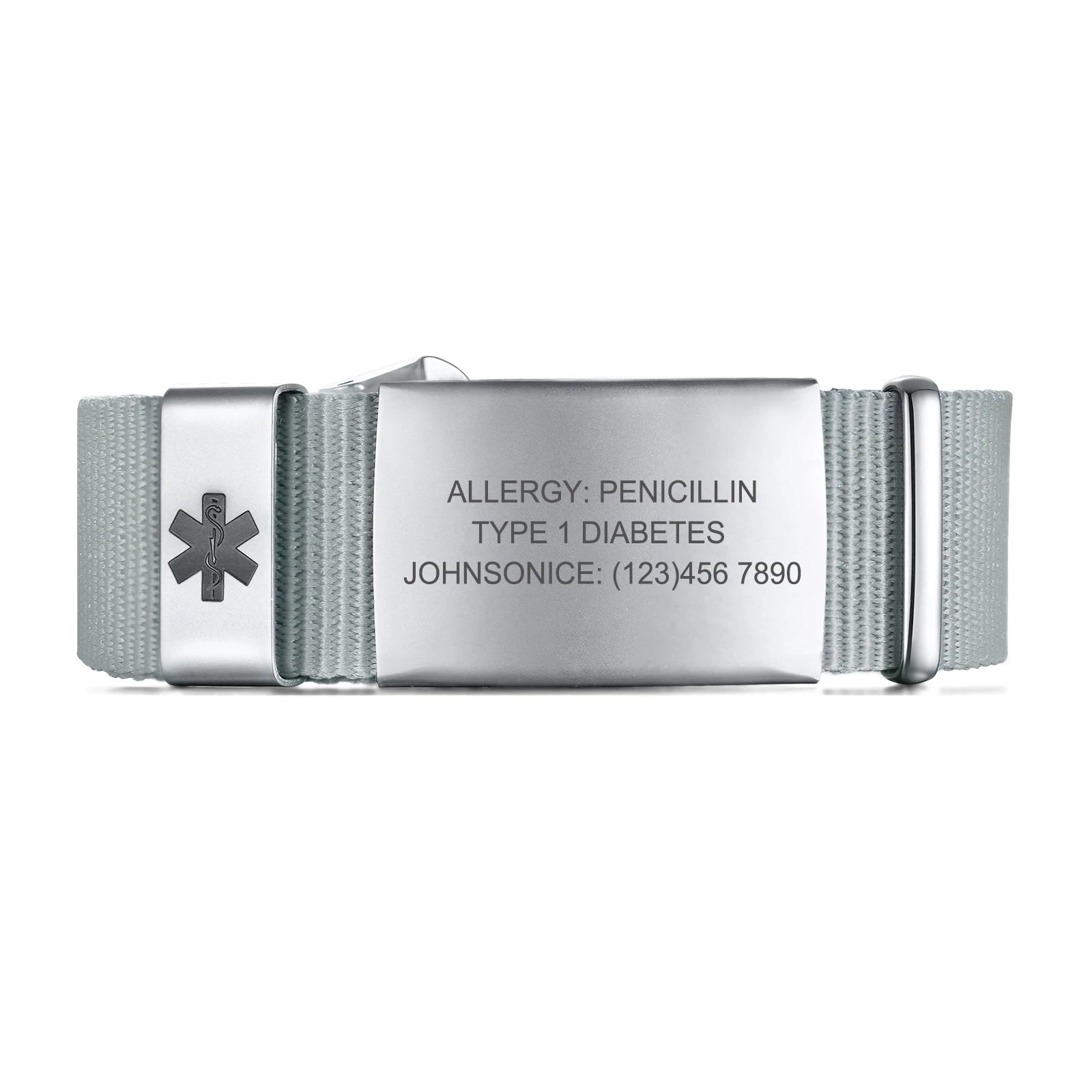 Emergency bracelet, Personalized Medical Alert Bracelet, Allergy Bracelet, Diabetic, Medical Id Bracelet Woman, Kids Medical ID