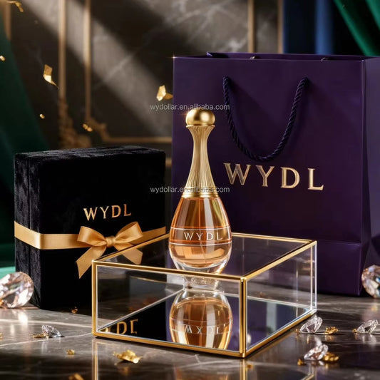 عطر N Original WYDL الفاخر، إصدار محدود فاخر، عطر زهري غني ومتعدد الطبقات، زجاجة ذهبية أنيقة للرجال