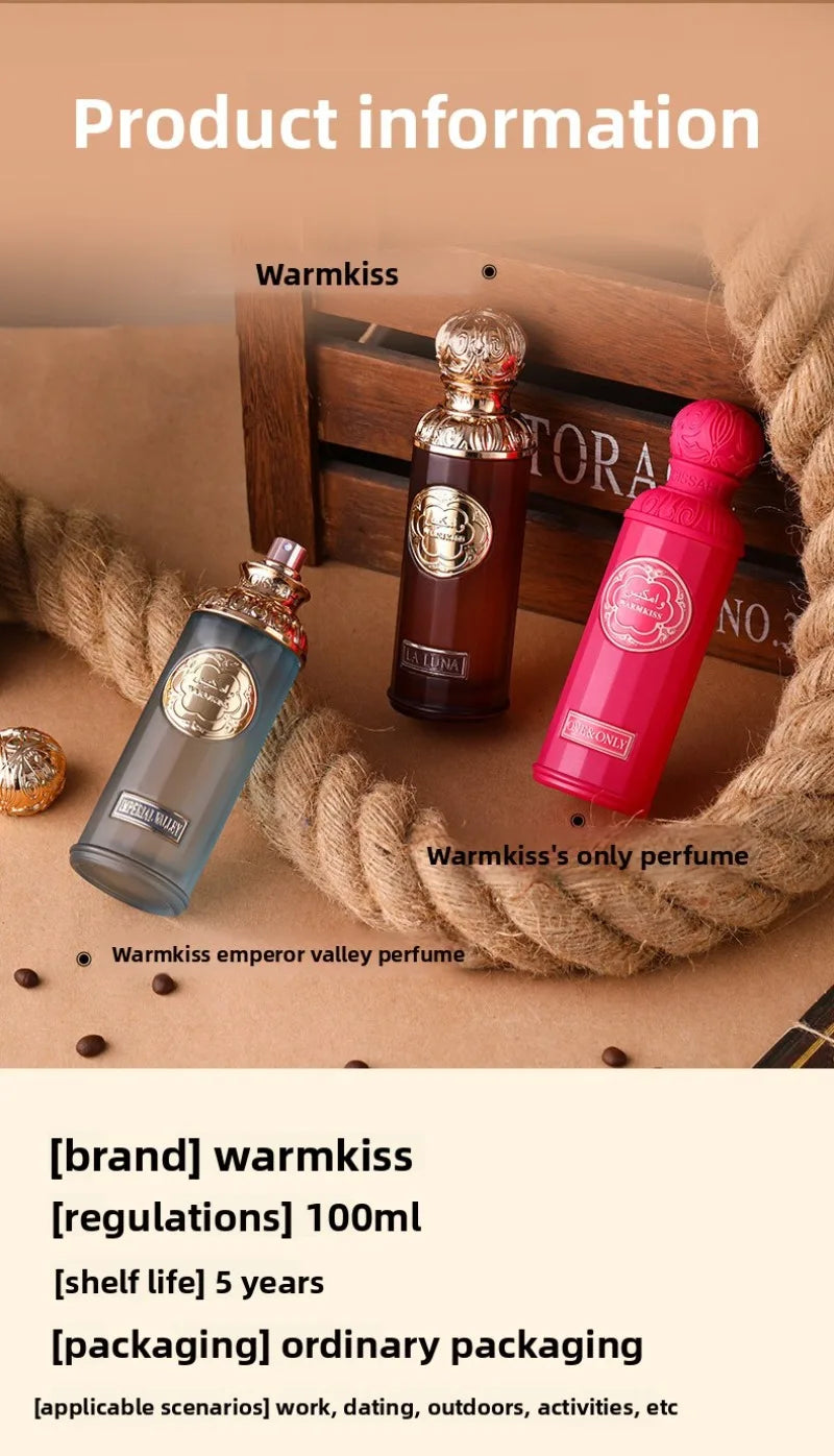 أمسيات دبي للتجمعات التجارية، عطر عربي فاخر للرجال والنساء، أو دو كولونيا، عطر فاخر برائحة العود والفواكه الخشبية، يدوم طويلاً