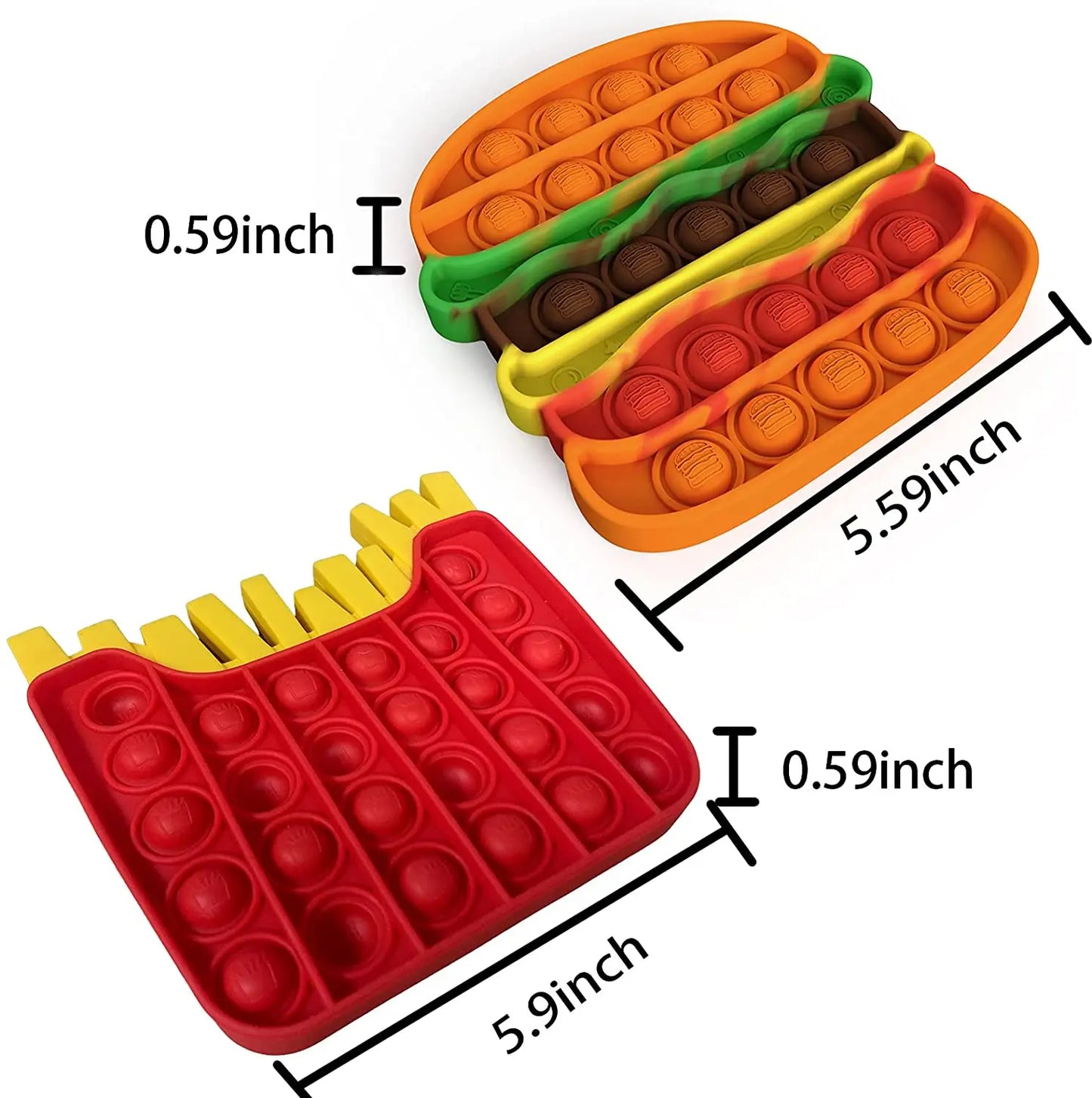 ألعاب حيوانات فيدجيت للأطفال والبالغين، لعبة فيدجيت عصرية من كاواي، لعبة دفع الفقاعات لأسفل، لعبة مضادة للتوتر، هدية عيد ميلاد للبنات والأولاد