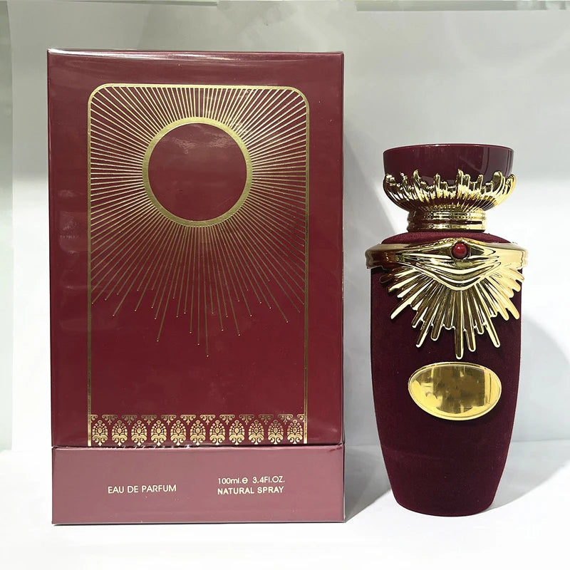 عطر عربي فاخر عالي الجودة 100 مل، عطر زهري منعش يدوم طويلاً للرجال والنساء، بالجملة