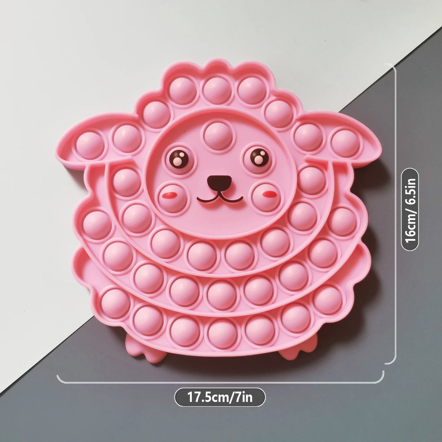 ألعاب حيوانات فيدجيت للأطفال والبالغين، لعبة فيدجيت عصرية من كاواي، لعبة دفع الفقاعات لأسفل، لعبة مضادة للتوتر، هدية عيد ميلاد للبنات والأولاد