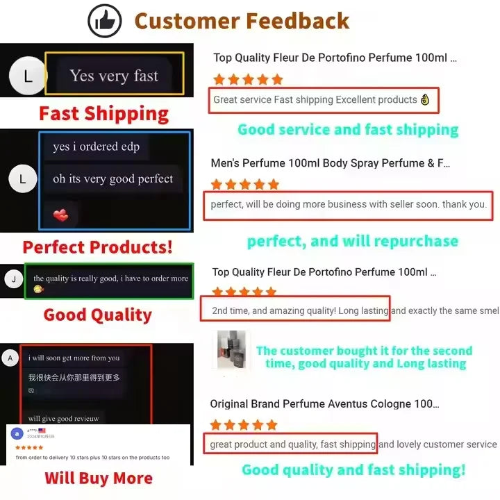 Fast Delivery US&EU Wholesale 100mL Ori Ginal Branded Cologne Long Lasting Luxury Fragrance Perfume for Men Women