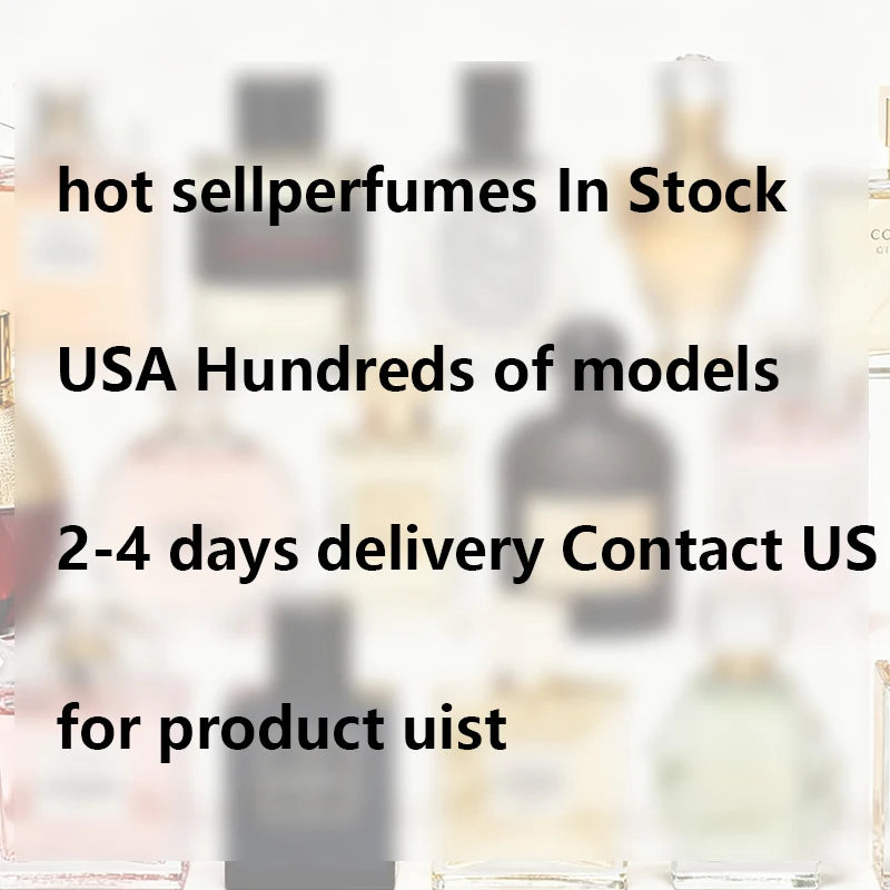 USA Stock 2-4 Days Delivery Top Quality Long-lasting Perfume Wholesale Durable Men's and Women's Body Spray Neutral Cologne