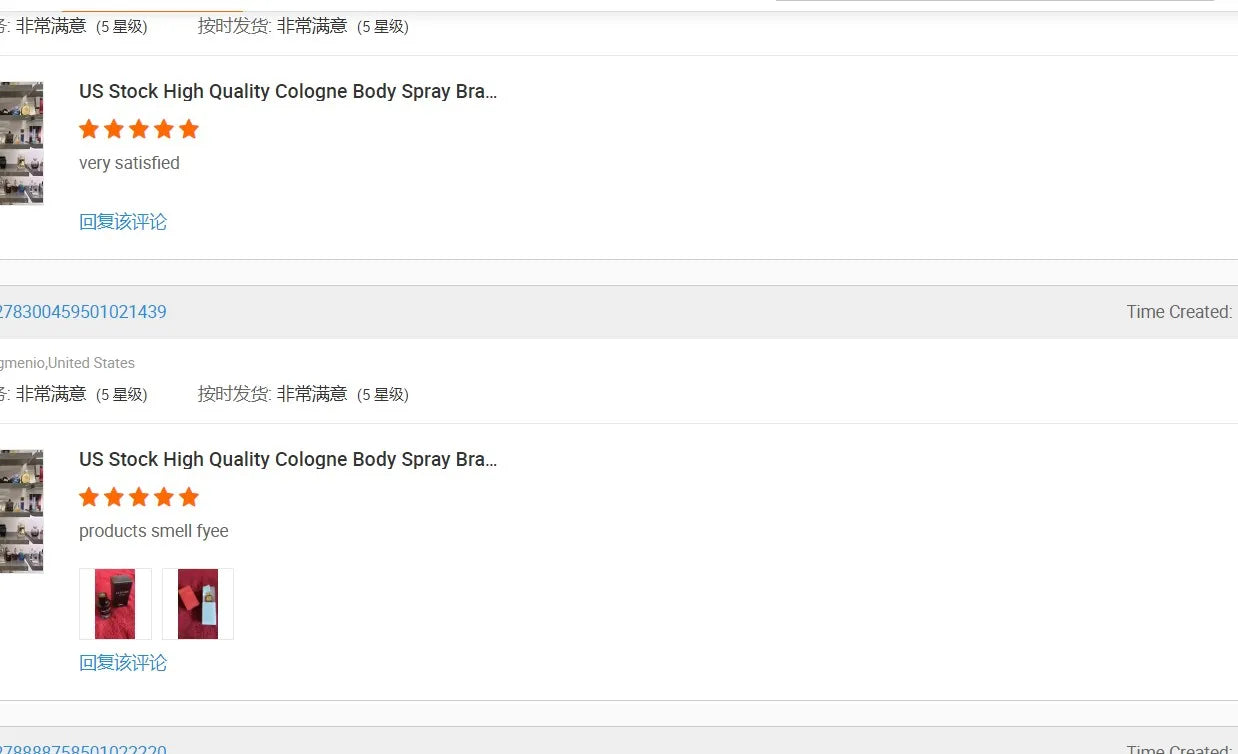 US EU Warehouse Luxury Original Brand Men Perfume EDP EDT Long Lasting Fragrances Flavor Body Spray Cologne Spray Men