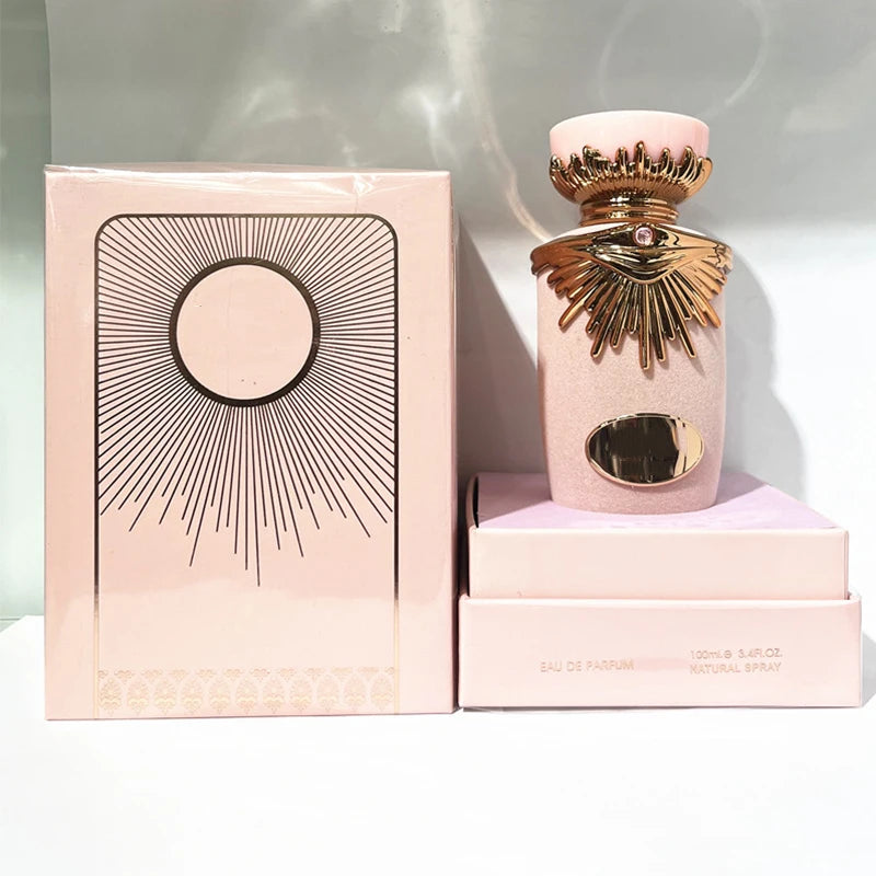 عطر عربي فاخر عالي الجودة 100 مل، عطر زهري منعش يدوم طويلاً للرجال والنساء، بالجملة