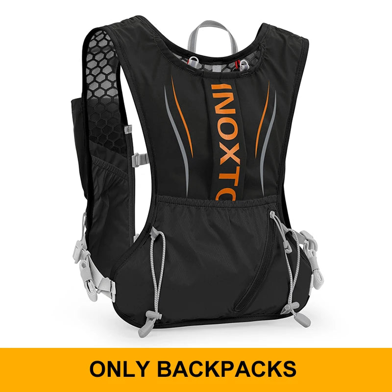 Men's and Women's Outdoor Sports Backpack Marathon Moisturizing Vest, suitable for sharing, cycling, hiking and water sports