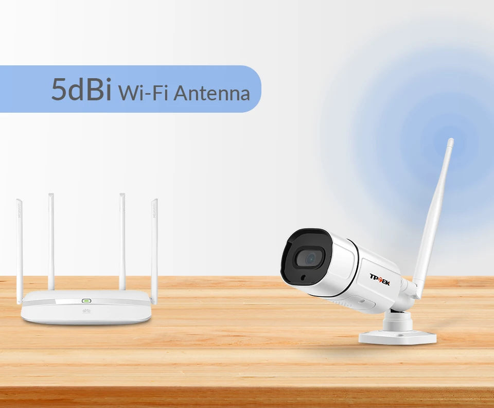 5MP IP Camera Outdoor WiFi Camera Wireless Surveillance 1080P Video Home Security Wi Fi Camara Two-Way Audio CamHi CamHipro Cam