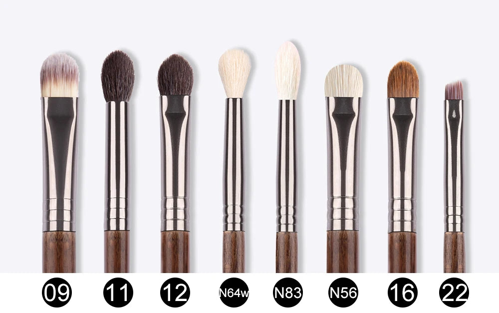 OVW Soft Goat Hair Wood Handle Makeup Brush Set Wholesale Cosmetics Makeup Products Beauty Makeup Brushes & Tools