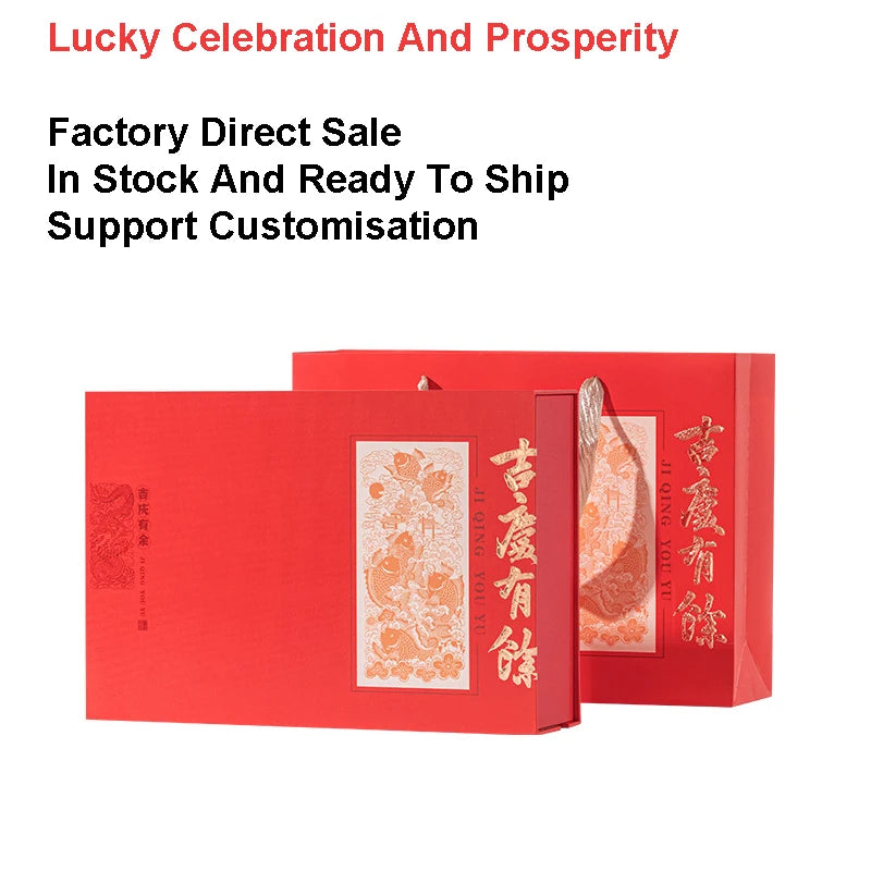 صناديق كرتون مخصصة للبيع بالجملة للهدايا الفاخرة عالية الجودة لعيد الميلاد، صندوق تغليف هدايا العطور والنبيذ والشموع