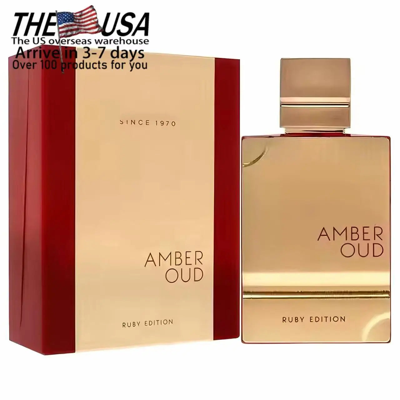 USA Stock 3-7 Days Amber Oud Tobacco Edition EDP Women Long Lasting Perfumes Cologne with Receipt ARAB Style Daily Use