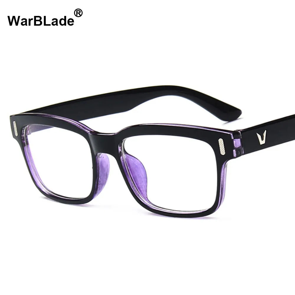 2018 Brand Design Vintage Eyeglasses Female Male Optical Clear Lens Eye Glasses Women Men Eyewear Frames spectacle WarBLade