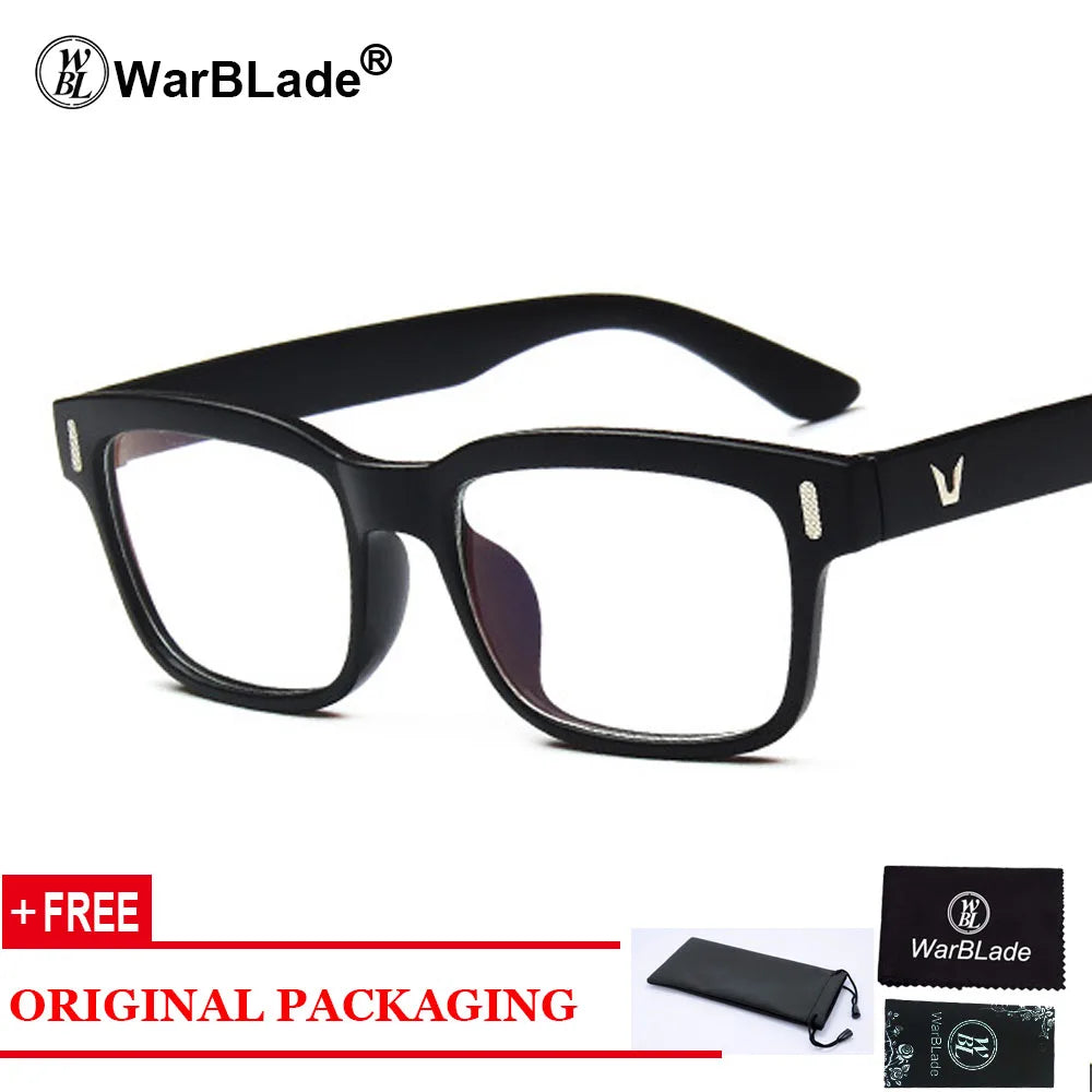 2018 Brand Design Vintage Eyeglasses Female Male Optical Clear Lens Eye Glasses Women Men Eyewear Frames spectacle WarBLade