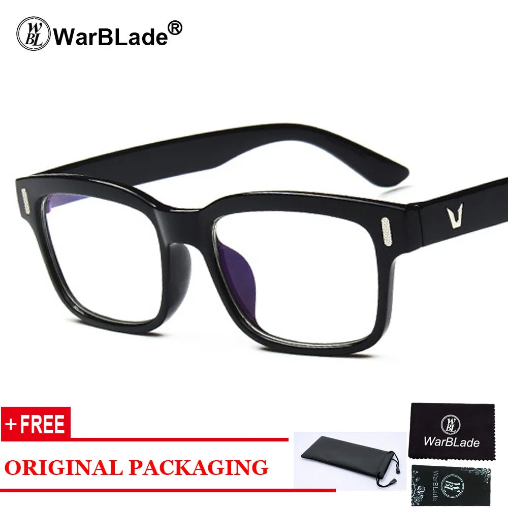 2018 Brand Design Vintage Eyeglasses Female Male Optical Clear Lens Eye Glasses Women Men Eyewear Frames spectacle WarBLade