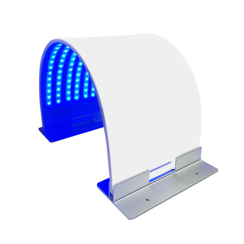 7 Color Customizable Logo/Pattern LED Light Therapy Nano Spray Facial Panel New PDT Tool for Skin Tightening Makeup Products