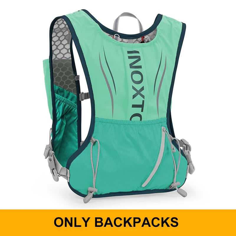 Men's and Women's Outdoor Sports Backpack Marathon Moisturizing Vest, suitable for sharing, cycling, hiking and water sports