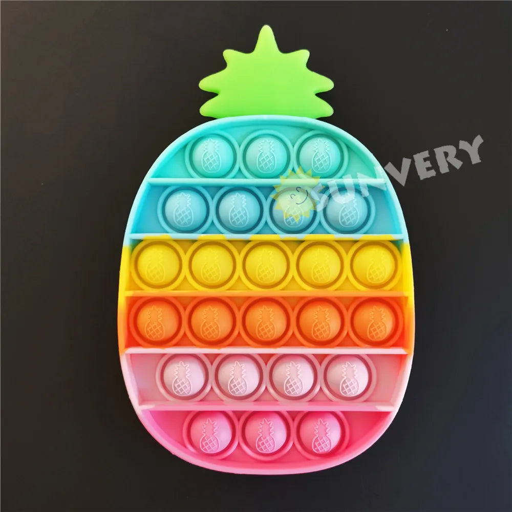 ألعاب حيوانات فيدجيت للأطفال والبالغين، لعبة فيدجيت عصرية من كاواي، لعبة دفع الفقاعات لأسفل، لعبة مضادة للتوتر، هدية عيد ميلاد للبنات والأولاد