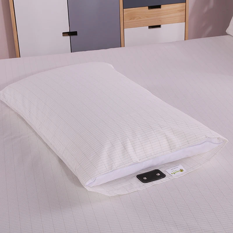 EARTHING  Pillow Case 51*76CM Radiation protection Antimicrobial Fiber for Better Sleep, Natural Wellness, Reduce Pain health