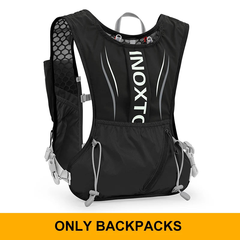 Men's and Women's Outdoor Sports Backpack Marathon Moisturizing Vest, suitable for sharing, cycling, hiking and water sports