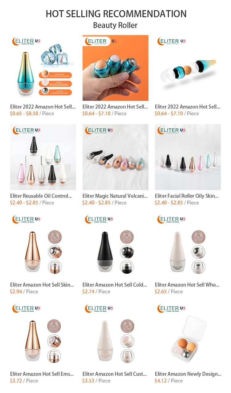 Eliter Hot Selling 3D Facial Care Massager Roller Firming Jade Face Massage Machine for Skin Lifting Makeup Products