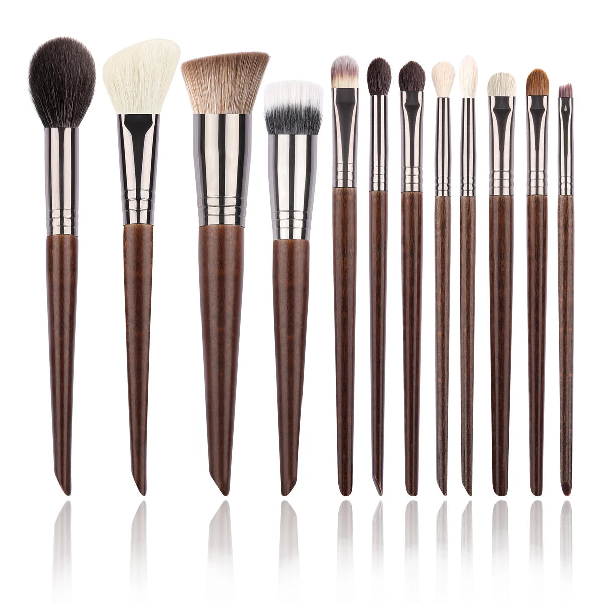 OVW Soft Goat Hair Wood Handle Makeup Brush Set Wholesale Cosmetics Makeup Products Beauty Makeup Brushes & Tools