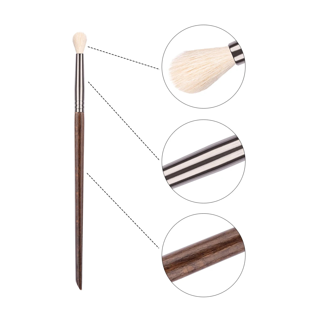 OVW Soft Goat Hair Wood Handle Makeup Brush Set Wholesale Cosmetics Makeup Products Beauty Makeup Brushes & Tools