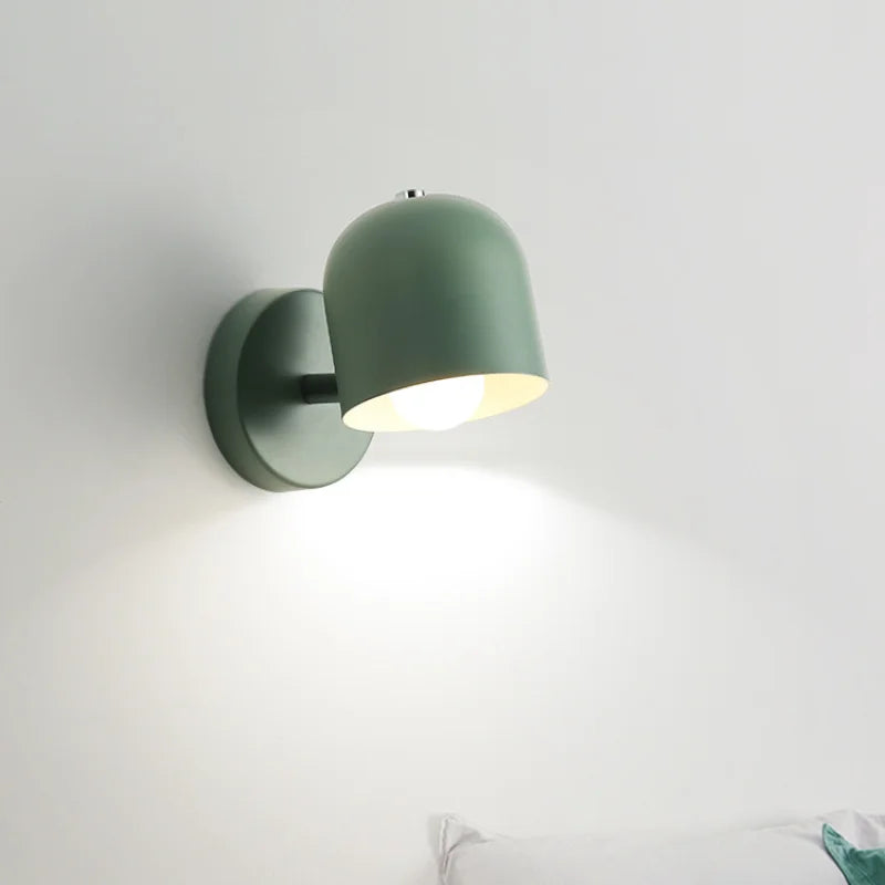LED Bedside Wall Lamp Bedroom Living Room Modern Minimalist Balcony Aisle Nordic Reading Light Background Interior Wall Light