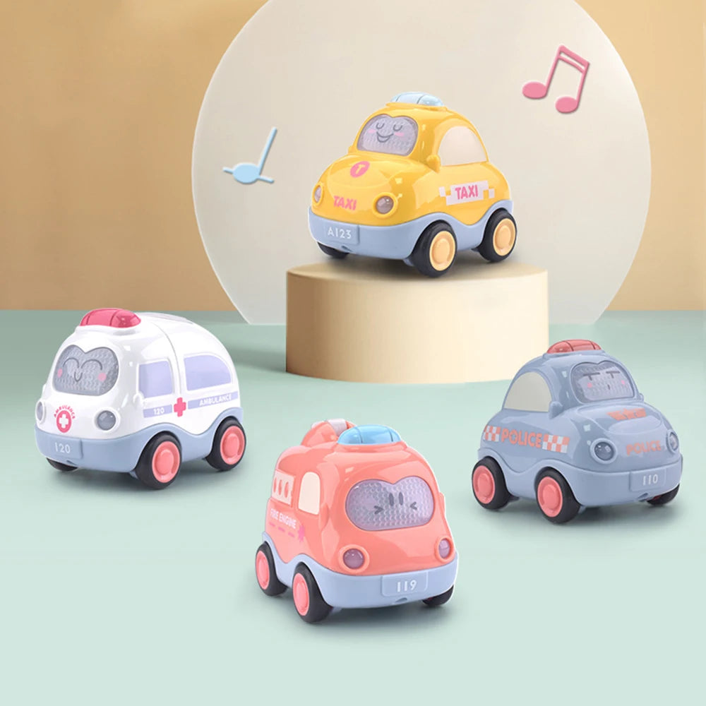 Car Toys For Baby Boy 1 Year Old Montessori Music Cars For Toddler 13 24 Month Kids Early Learning Educational Toy Birthday Gift