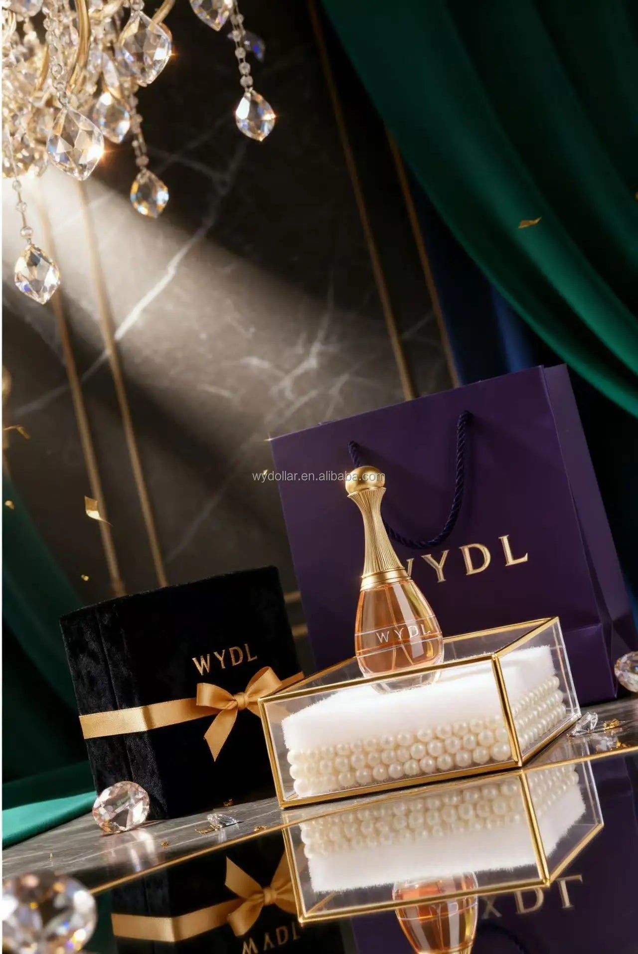 N Original WYDL Luxury Perfume, High-end Limited Edition, Rich & Layered Floral Fragrance, Sophisticated Golden Bottle for Men