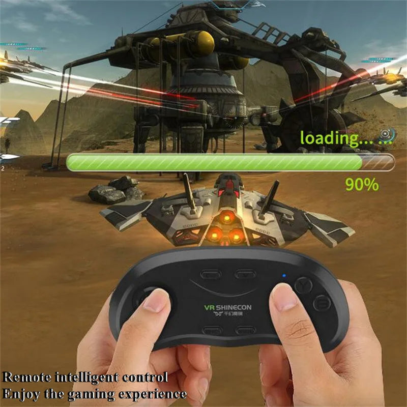 نظارات الواقع الافتراضي AR-X VR نظارات ثلاثية الأبعاد HD IMAX للألعاب سماعة رأس الواقع الافتراضي من الورق المقوى للهواتف الذكية مقاس 4.7-6.3 بوصة خوذة الواقع الافتراضي المحسنة القابلة للطي