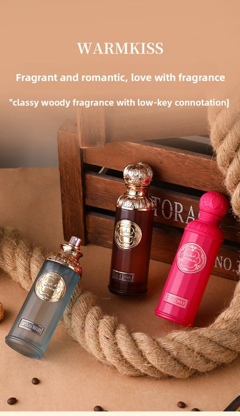 أمسيات دبي للتجمعات التجارية، عطر عربي فاخر للرجال والنساء، أو دو كولونيا، عطر فاخر برائحة العود والفواكه الخشبية، يدوم طويلاً