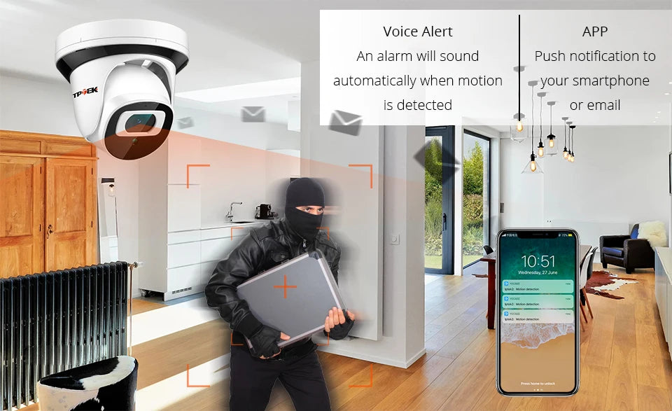 4MP IP Wifi Camera Wi-Fi 2MP 1080P 2.8mm Surveillance Camera Indoor Home Two Way Audio Security Protection CamHipro CamHi Camara