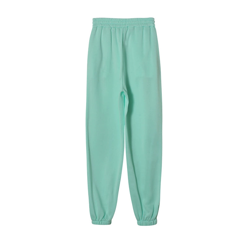 مجموعة ملابس نسائية عصرية، بدلة رياضية كاجوال بأكمام طويلة وخصر مكونة من قطعتين