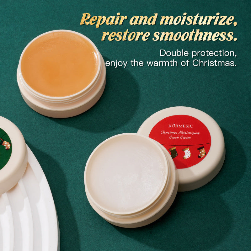 Christmas Gift Set Hydrating Body Care Collection, featuring Hand Cream, Lip Balm, Foot Cream, and Nourishing Moisturizer